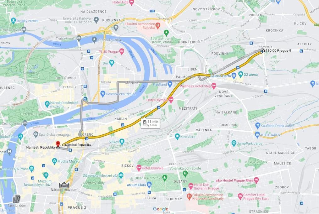 Appartement Entire Apartment, Near Clarion, O2 Arena, Metro 3 Min, Easter Market In Center 15 Min Prague